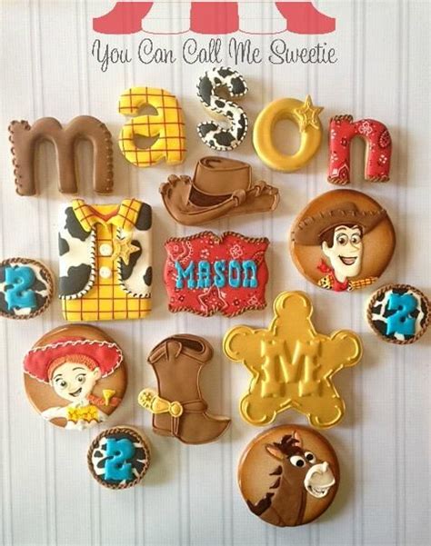 The christmas coins (december 2019 friend) janelle gives the jar of coins she was saving to get her cookies, cans, and christmas (december 2016 friend) maccrae m., age 11, shares a story. Rootin Tootin Sheriff Woody Cookies in 2020 | Toy story ...
