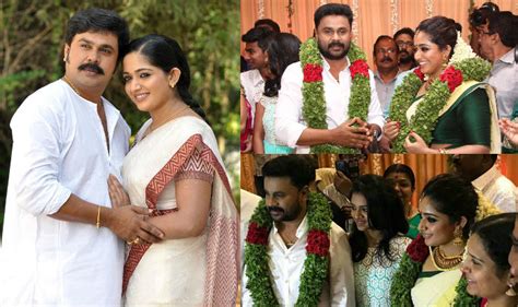 Dileep And Kavya Madhavan Wedding Videopictures Mollywood Superstars Entered Wedlock Today