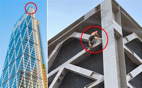 Man Climbs London Tallest Cheesegrater Skyscraper The Publisher Online