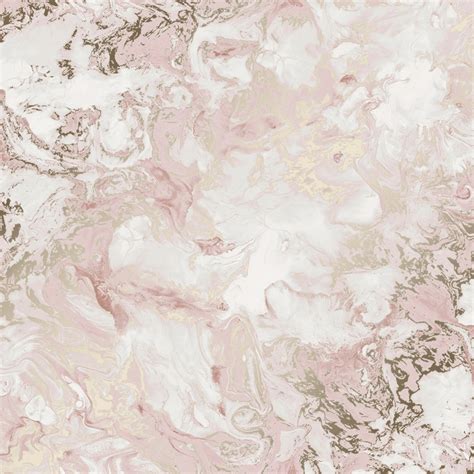 Liquid Marble Wallpaper Pink Gold I Love Wallpaper