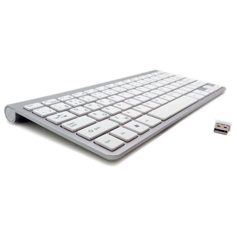 Ultra Slim Us French Keyboard High Quality Wireless Keyboard Mute