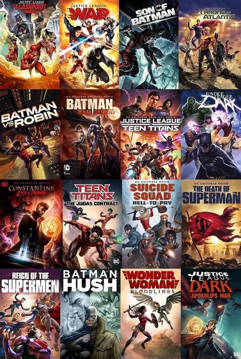 Every Dc Animated Movies In Order Kelly Long
