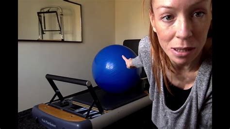 Pilates Y Embarazo En El Reformer Con El Fitball Muy Completo Youtube