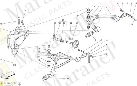 We did not find results for: 052 - Rear Suspension - Wishbones parts diagram for Ferrari 360 Spider | Maranello Classic Parts