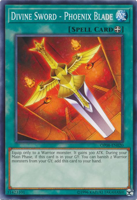 Collectible Card Games Yu Gi Oh Trading Card Game Op08 En020 Yugioh Phoenix Blade Common Divine