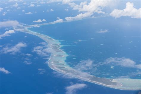 Arutua Atoll Aerial French Polynesia