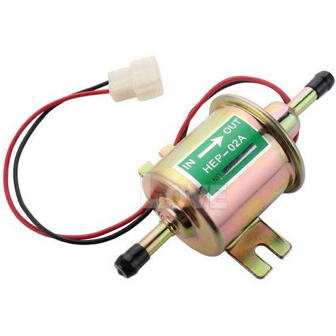 12v 25 4 Psi Gas Diesel Inline Low Pressure Electric Fuel Pump Hep02a