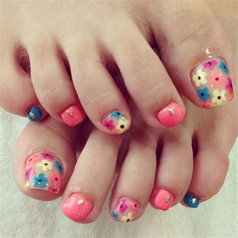 Nail art pedicure by only nail art. 60 Cute & Pretty Toe Nail Art Designs - Noted List