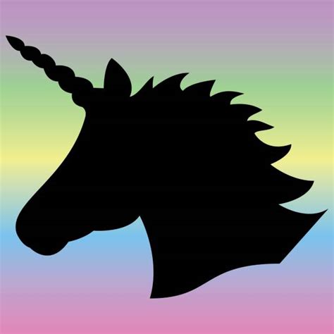 Best Unicorn Silhouette Illustrations Royalty Free Vector Graphics