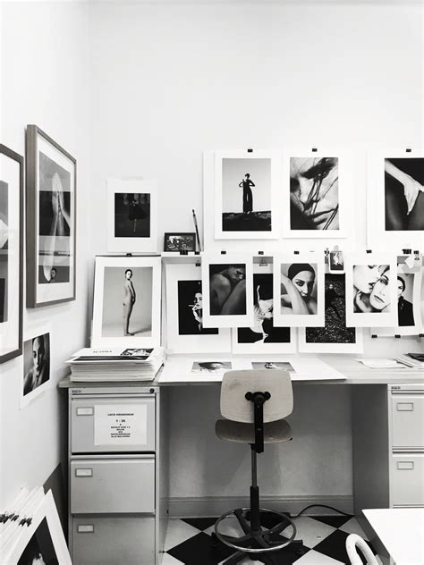 Creative Space In The Office Of Photographer Tobias Regell Office