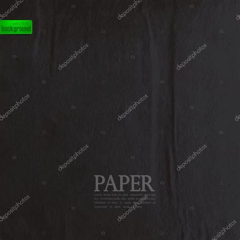 Black Paper Texture — Stock Vector © Maximmmmum 49431099