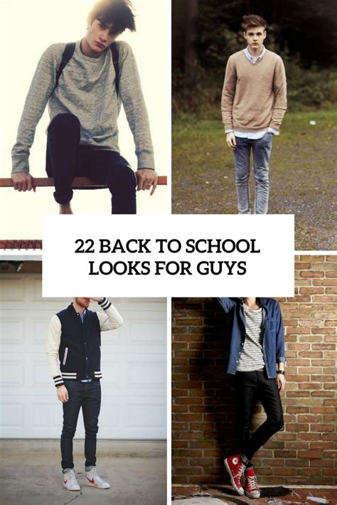 22 Cool Back To School Outfits For Guys Styleoholic