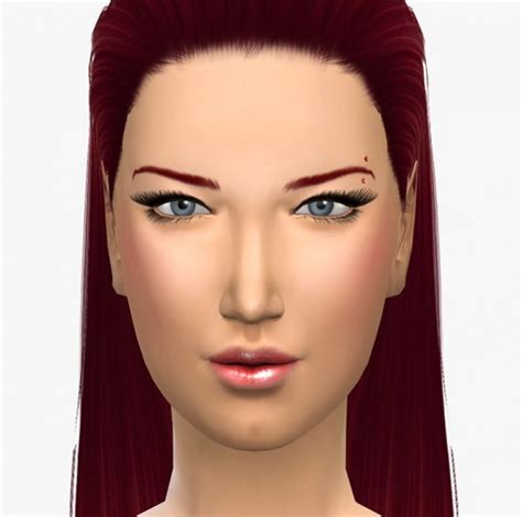 19 Sims 4 Blog Eyebrow Piercing Left Sims 4 Downloads