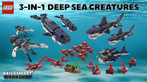 Lego 31088 Deep Sea Creatures Speed Build Youtube
