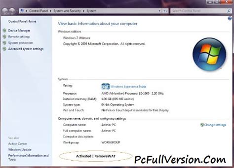 Removewat 288 Activator For Windows 7 8 81 Download