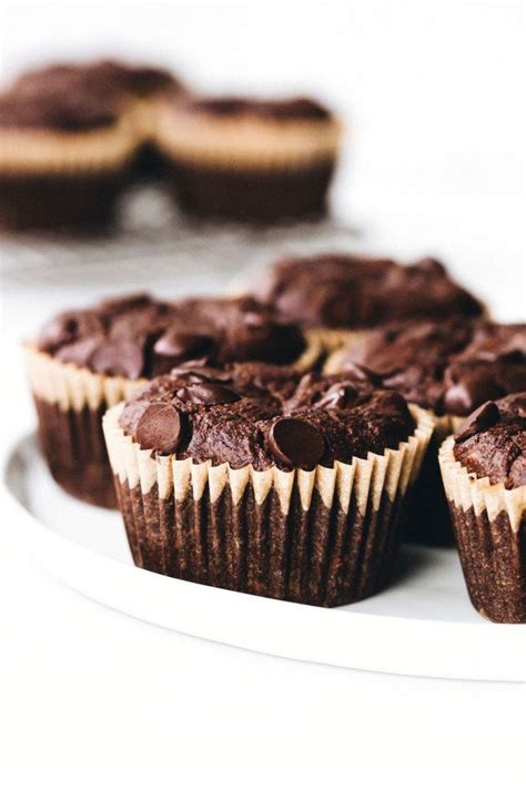 Double Chocolate Hazelnut Muffins Vegan Gf Feasting On Fruit