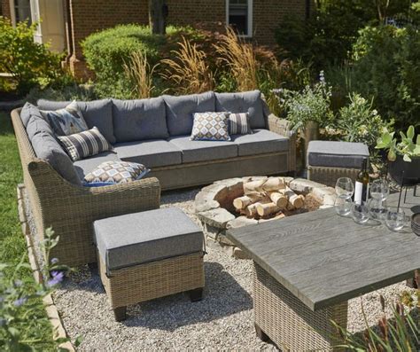 Shop for broyhill bedroom furniture at walmart.com. Broyhill Patio 5-Piece Cushioned Sectional All-Weather ...