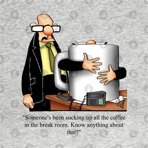 Funny Coffee Drinker Spectickles Cartoon Humor Coffee T Shirt