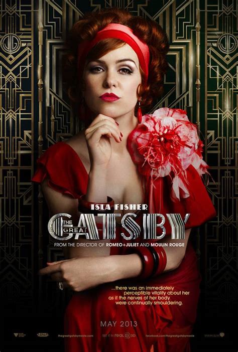New The Great Gatsby Poster Featuring Isla Fisher