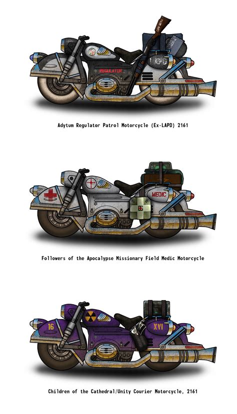 Fallout Motorcycles The Angels Boneyard By Penguin Commando On Deviantart