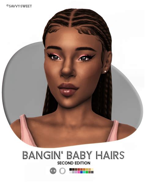 Patreon Sims Hair Baby Hairstyles Sims 4 Black Hair