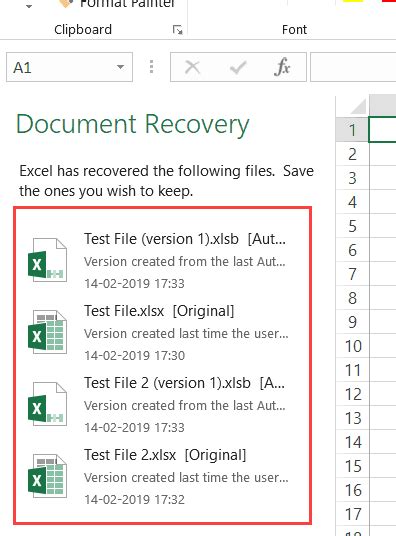 How To Recover Unsaved Excel Files All Options Precautions
