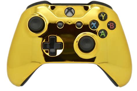 Gold Chrome Xbox One S Controller