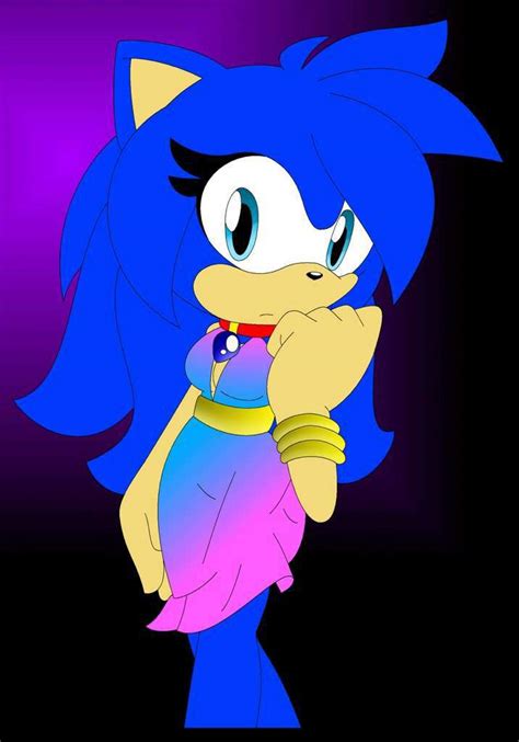 Sonica Female Sonic The Hedgehog Amino