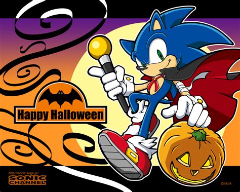 Sonic Halloween Wallpaper Sonic Channel Wallpaper 31456294 Fanpop