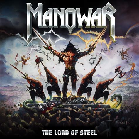Manowar The Lord Of Steel Album Cover 2012 Ken Kelly Bandas