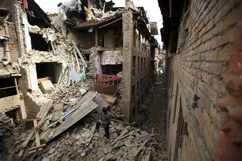 Tragic Earthquake Devastation In Nepal Photos Image Abc News