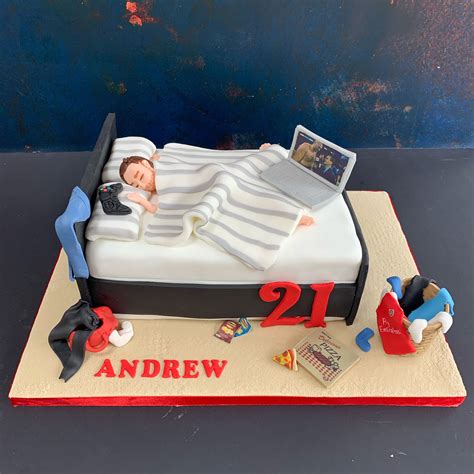 Messy Bed Cake Bed Cake Boy Birthday Cake Cake Creations