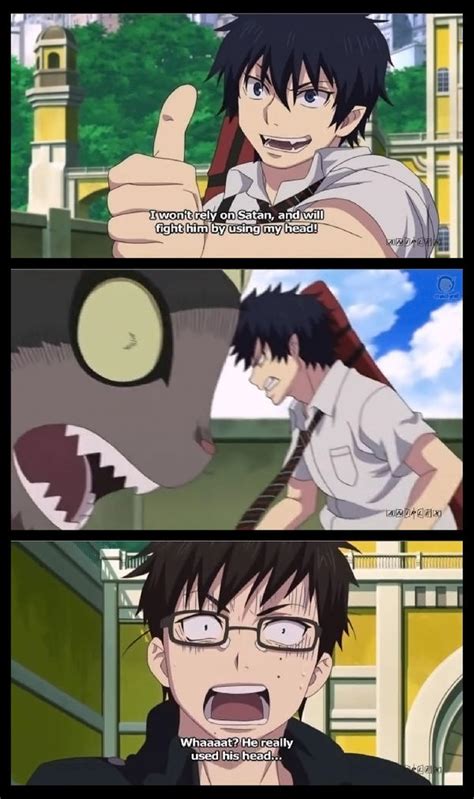 Blue Exorcist Funny Moment By Nnelzii On Deviantart