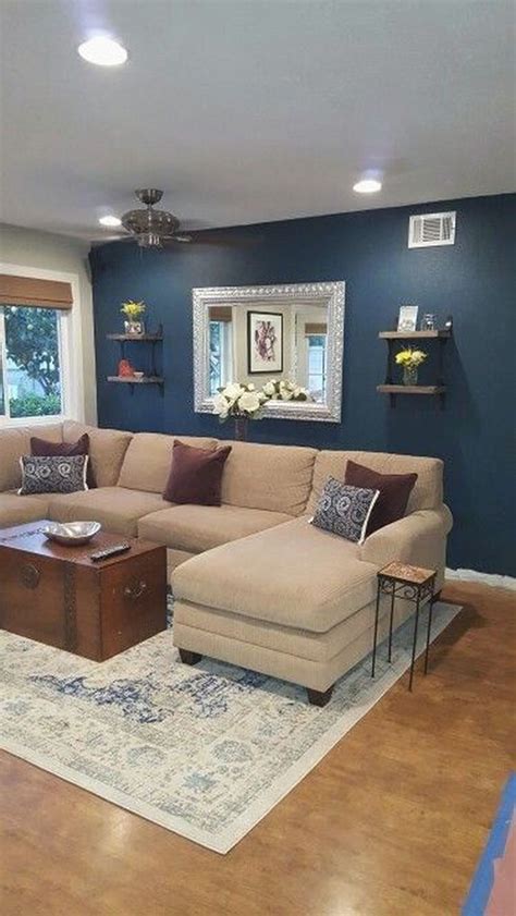 44 The Best Paint Color Ideas For Your Living Room Homyhomee Accent