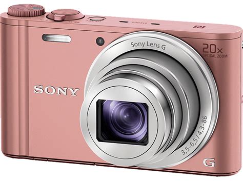 Sony Cyber Shot Dsc Wx350 Nfc Digitalkamera Pink 20x Opt Zoom Tft