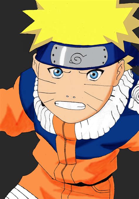 Naruto Coloured By Sephiroth98 On Deviantart