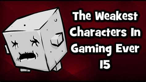 The Weakest Characters In Gaming Ever 15 Tofu Boy Youtube