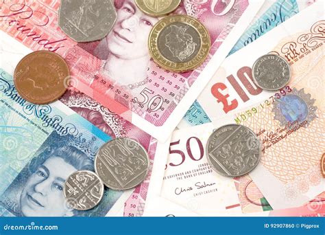 British Pound Money Bills Of United Kingdom In Different Value