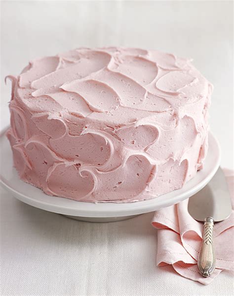 Sweet Pink Buttercream Frosting Cooking By The Book