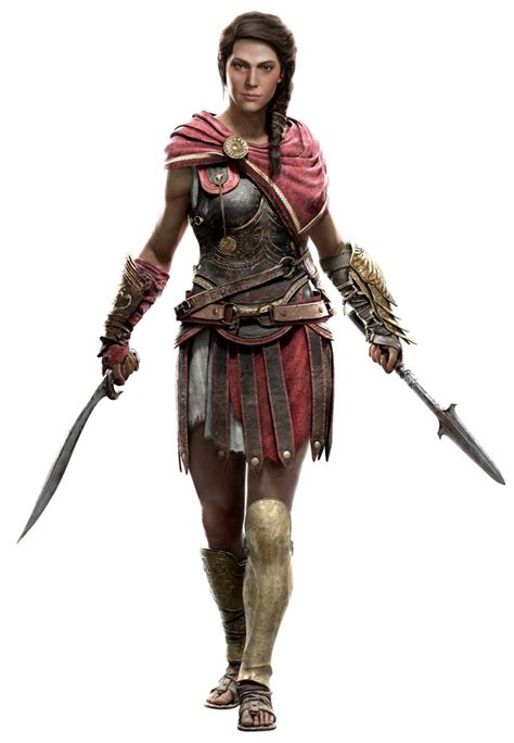 Kassandra From Assassins Creed Odyssey Illustration Artwork Gaming