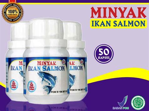 Minyak ikan adalah suplemen alami yang biak untuk kesehatan manusia. Jual Minyak Ikan Salmon di Langgur Paling Laris