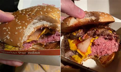 Mcdonald S Customer Finds Quarter Pounder Burger Is Raw At Queensland Restaurant