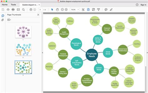 How To Add A Bubble Diagram To A Powerpoint Presentation Using