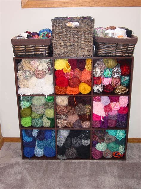Stylish And Practical Yarn Storage Solution