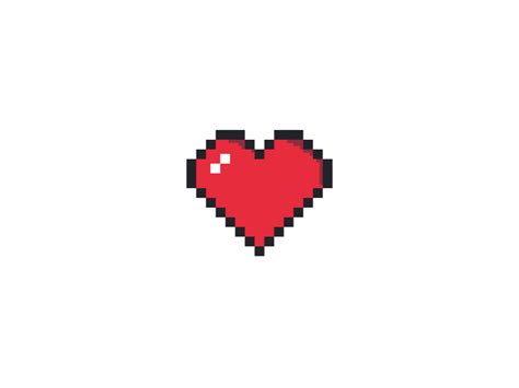Pixel Heart Gif