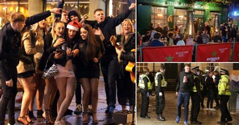 Brits Enjoy Merry Night Out As Tier Three Looms For Millions Metro News