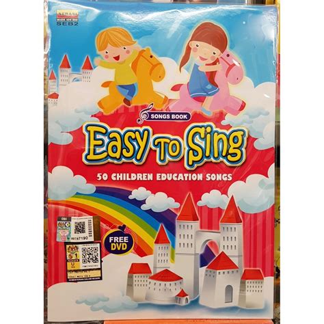 Choosing easy to sing songs to enhance your singing ability through constant practice will make a great impact on your development. EASY TO SING 50 Children Education Songs DVD + Songs Book | Shopee Malaysia