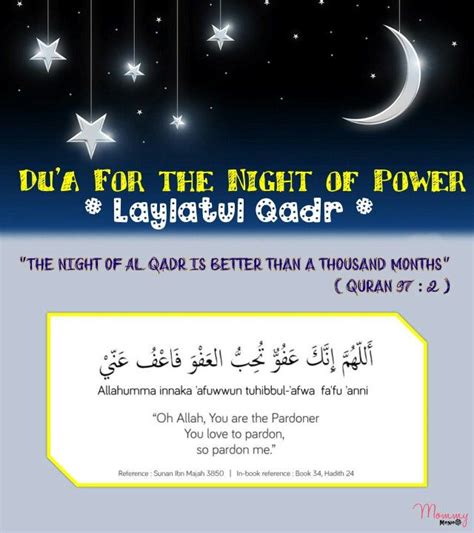 Dua For The Night Of Power Laylatul Qadr 2 Ramadan Quotes Ramadan