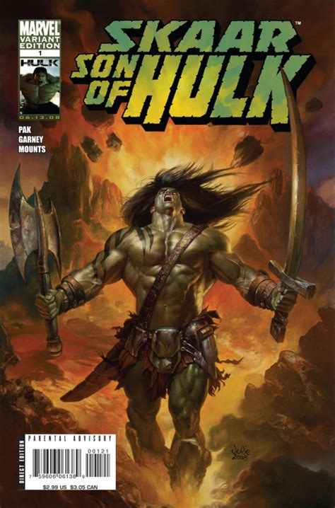 Skaar Son Of Hulk 2008 1 Variant Edition Comic Issues Marvel