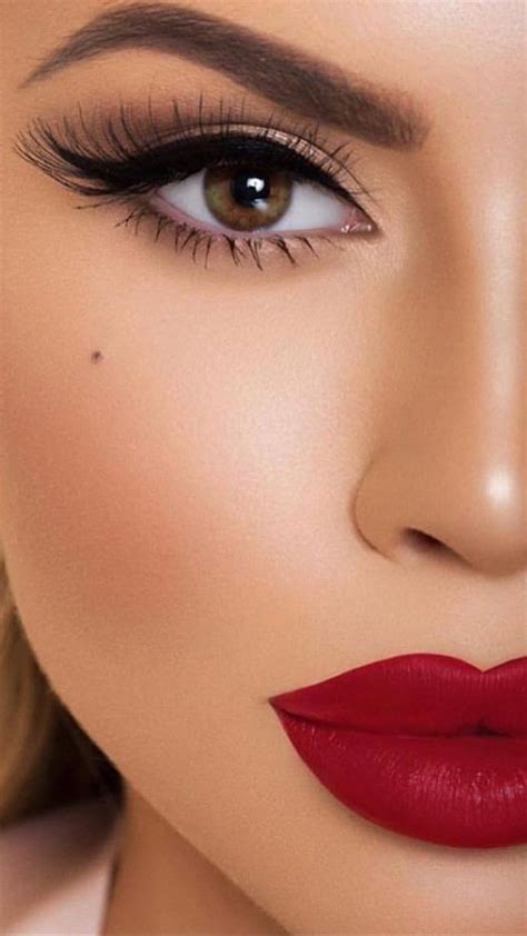 Pin By Aquangel Goddess Empire On Beauty Make Up Red Lips Makeup Look Red Lip Makeup Red
